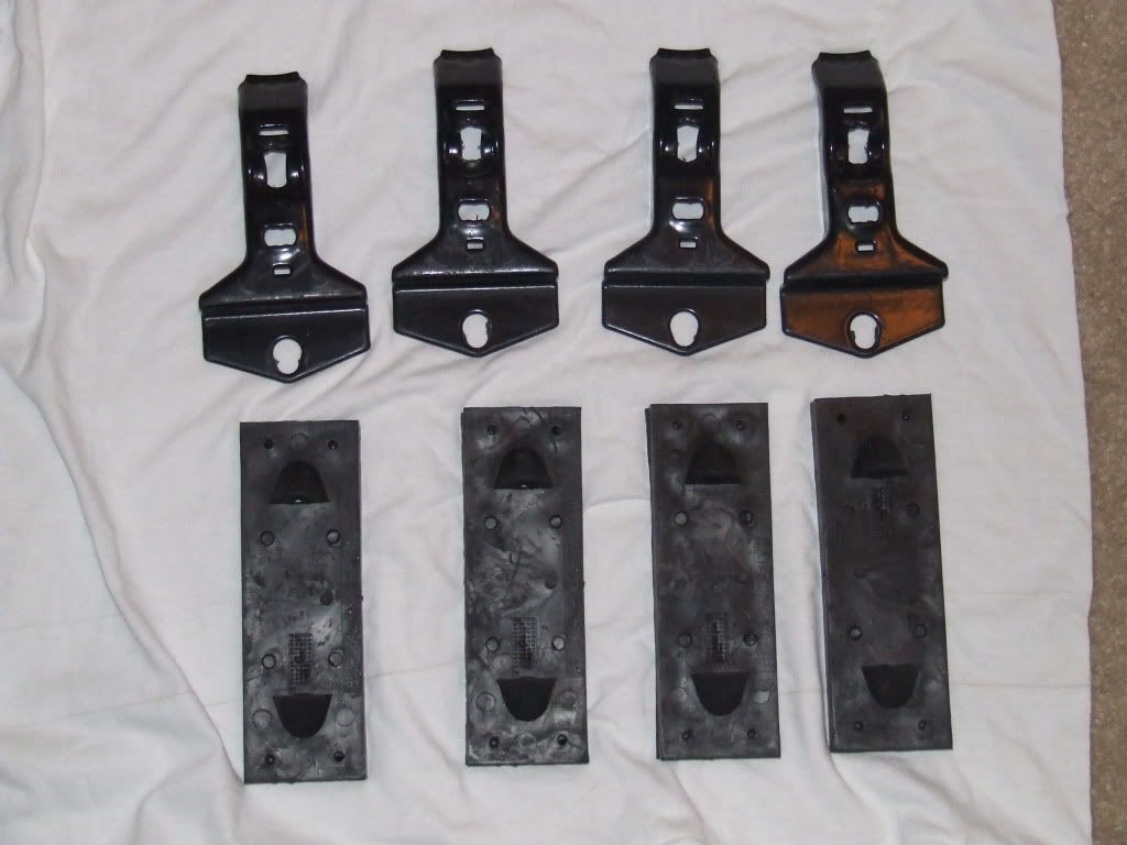 E36 e36 Thule roof rack fit kit(4 door) and yakima BOA bike attachment